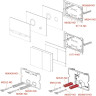Кнопка управления ALCAPLAST FLAT STRIPE-BEECH металл, матовый, цвет Бук